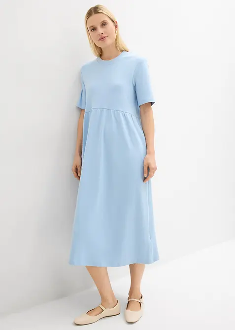 Jerseykleid aus reiner Baumwolle, bonprix