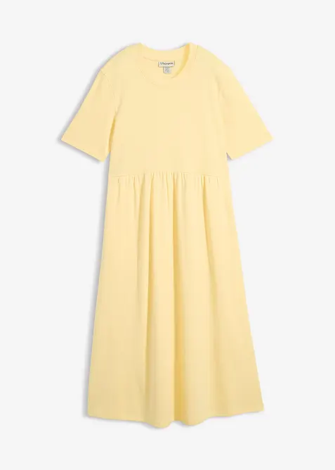 Jerseykleid aus reiner Baumwolle, bonprix