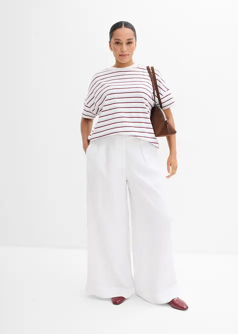 Bundfaltenhose aus flie&szlig;endem Lyocell, bonprix