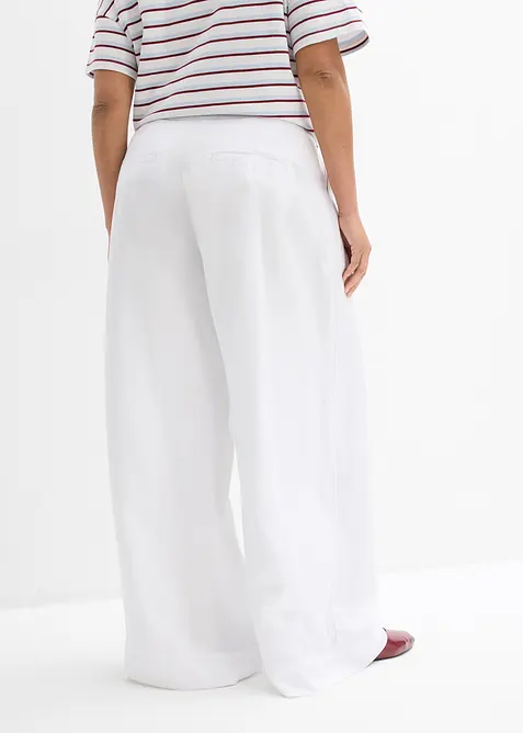 Bundfaltenhose aus flie&szlig;endem Lyocell, bonprix