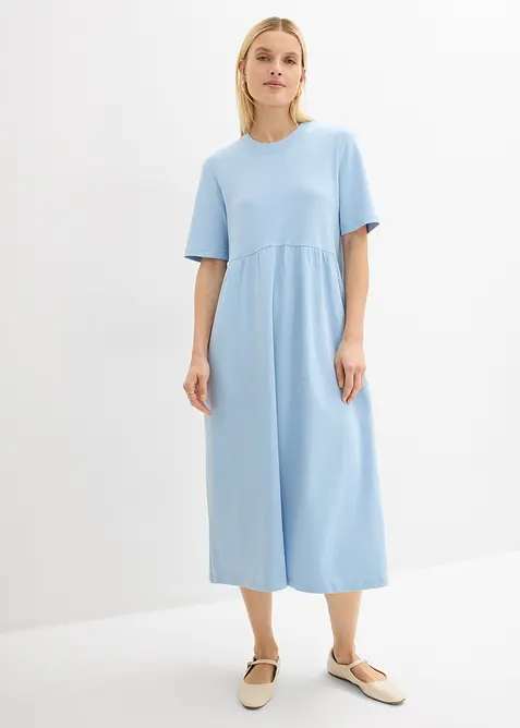 Jerseykleid aus reiner Baumwolle, bonprix
