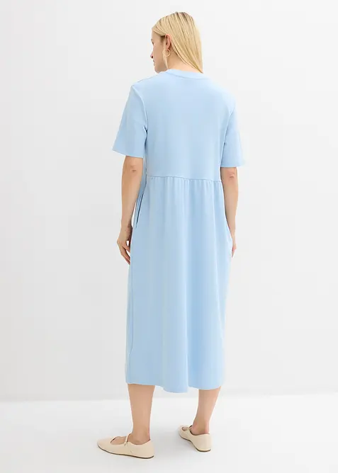 Jerseykleid aus reiner Baumwolle, bonprix