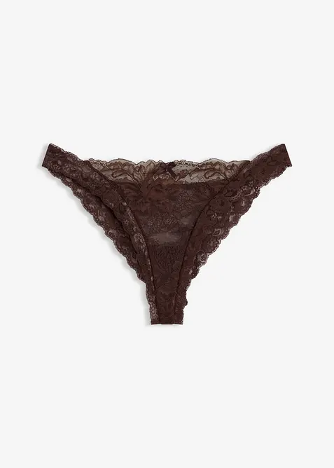 Brazilslip mit zarter Spitze, bonprix