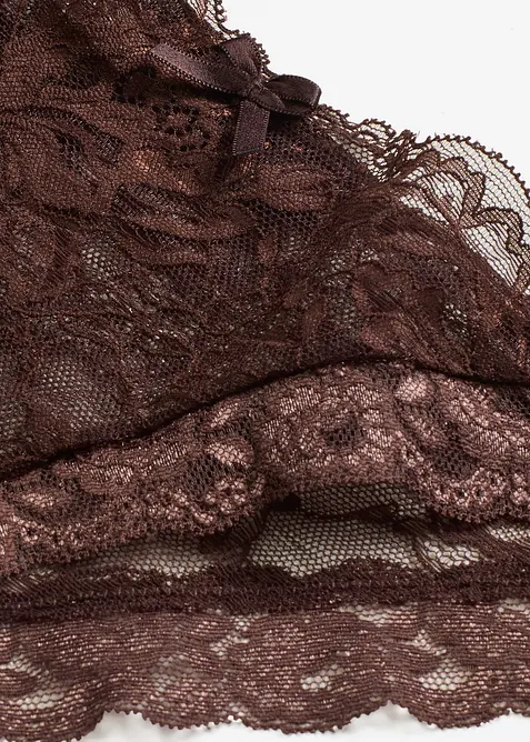 Brazilslip mit zarter Spitze, bonprix
