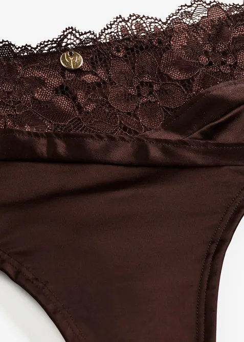 String Panty mit nahtloser Hinterhose, bonprix