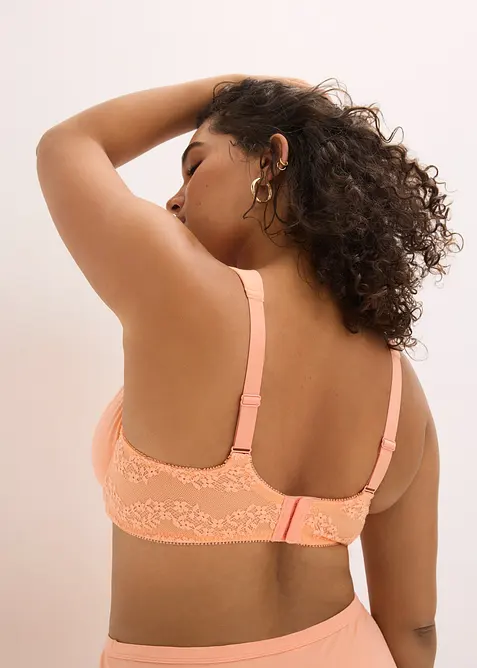 Lot de 2 soutiens-gorge coton moul&eacute;s &agrave; armatures, bonprix