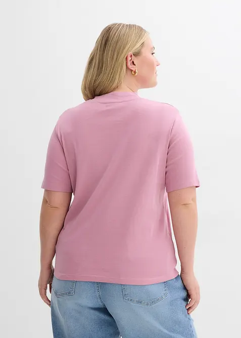 Rippshirt aus reiner Baumwolle, bonprix