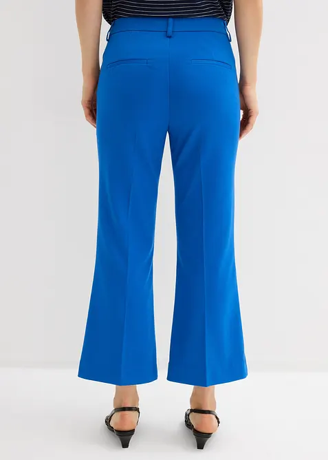 Ausgestellte 7/8 Hose mit dekorativem Knopf, bonprix