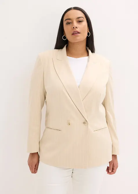 Blazer &agrave; rayures tennis, bonprix