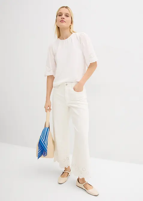 Culotte  aus elastischem Baumwoll-Mix, bonprix