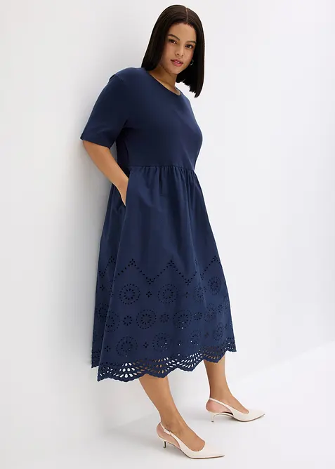 Robe longue 100% coton, bonprix