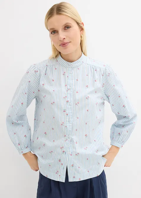 Bluse aus reiner Baumwolle, bonprix