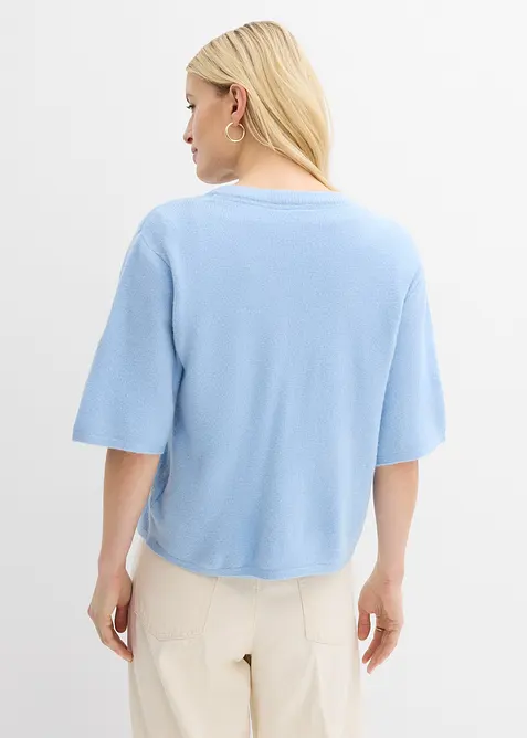 Feinstrickjacke mit Schleifen, bonprix