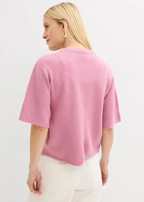 Feinstrickjacke mit Schleifen, bonprix