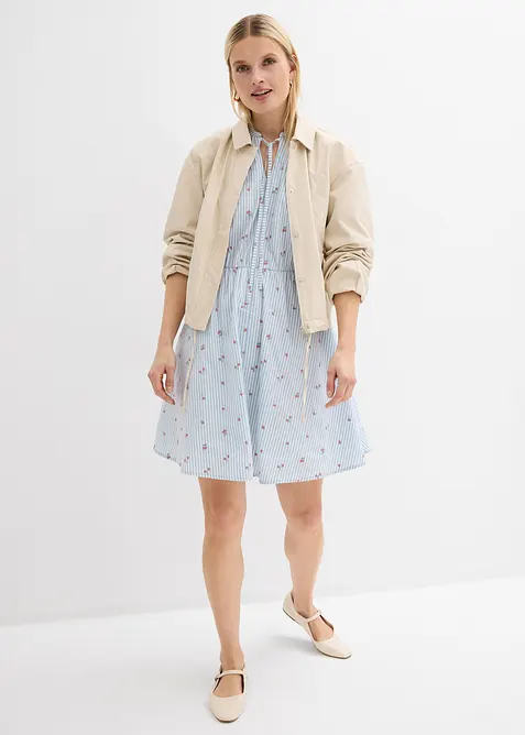 Minikleid aus reiner Baumwolle, bonprix