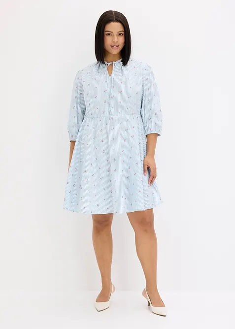 Minikleid aus reiner Baumwolle, bonprix
