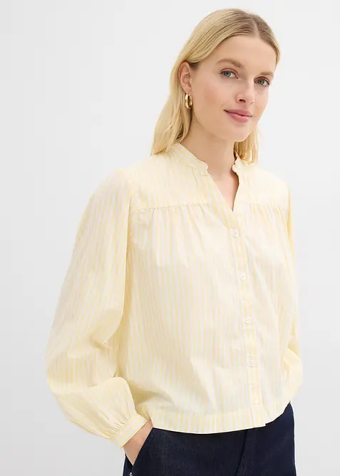 Chemisier en popeline solide, bonprix