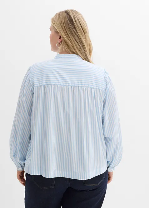 Bluse aus festem Popeline, bonprix