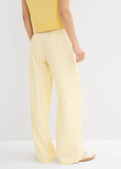 Marlenehose aus flie&szlig;endem Viskose-Mix, bonprix