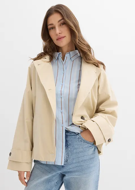 Oversize &Uuml;bergangsjacke, bonprix