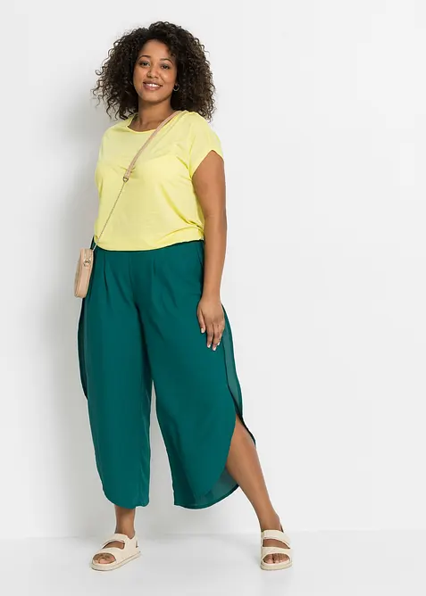 Palazzo-Hose mit Schlitz, bonprix