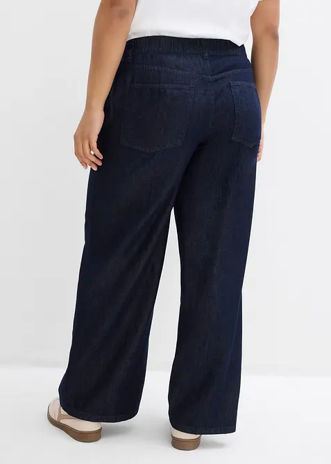 Wide-Leg-Jeans, Straight, bonprix