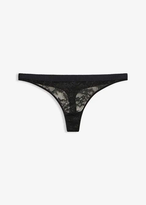 String mini en dentelle douxe, bonprix