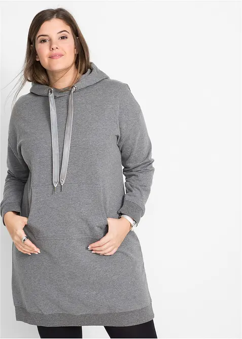 Sweatkleid mit Bio-Baumwolle, bonprix