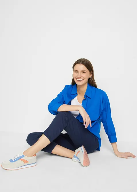 Slim Fit 7/8-Hose, High Waist, bonprix