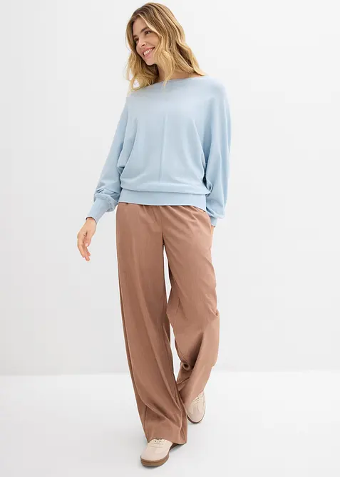 Pull &agrave; manches chauve-souris, bonprix