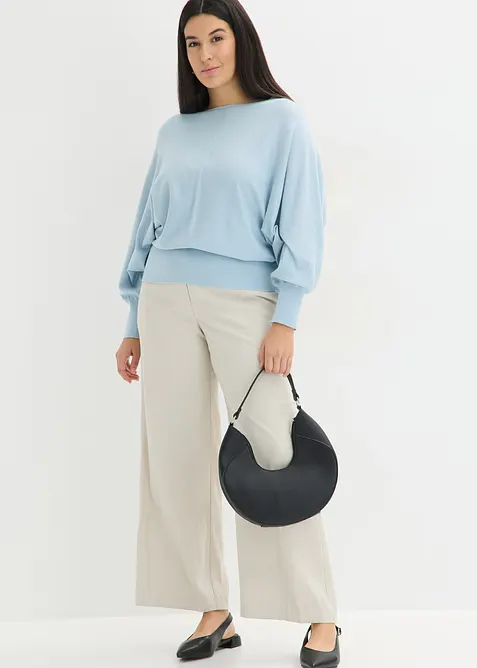 Pullover mit Fledermaus&auml;rmeln, bonprix