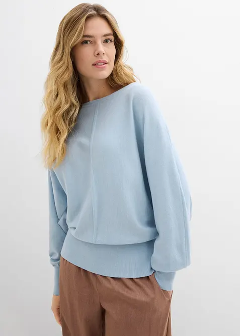 Pull &agrave; manches chauve-souris, bonprix