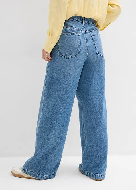 Super Wide Palazzo-Jeans, bonprix