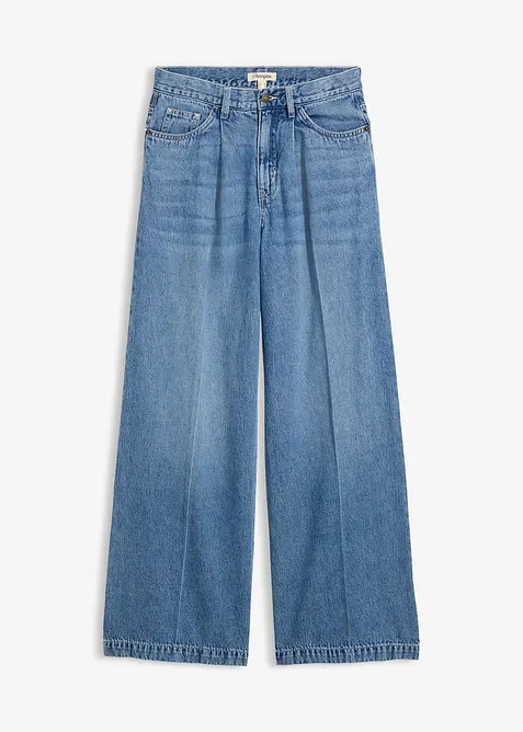Super Wide Palazzo-Jeans, bonprix