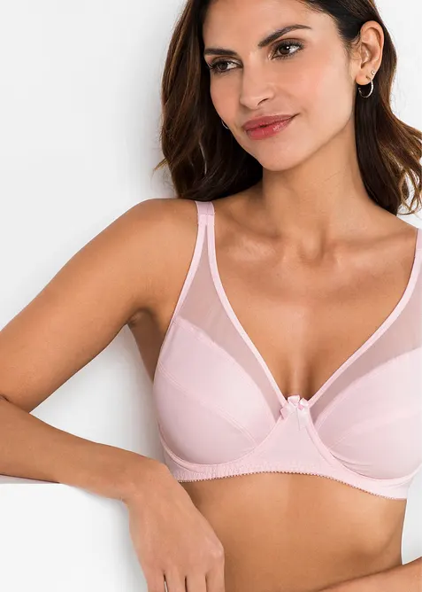 Lot de 2 soutiens-gorge &agrave; armatures avec mesh, bonprix