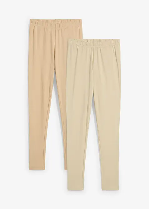 Leggings (2er-Pack), bonprix