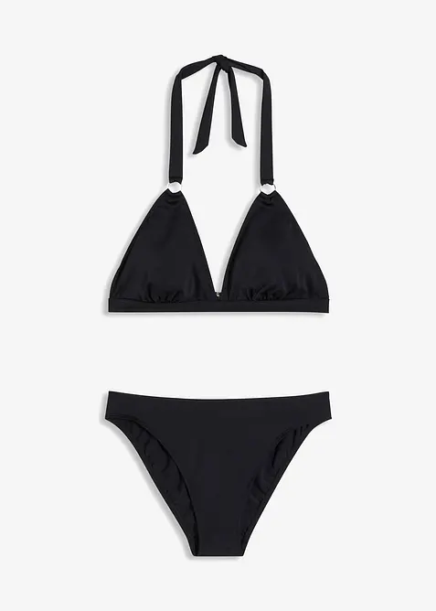 Neckholder-Bikini mit Ringdetail (2-tlg. Set), bonprix