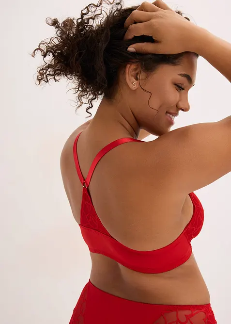 Soutien-gorge agraf&eacute; devant avec dentelle, bonprix