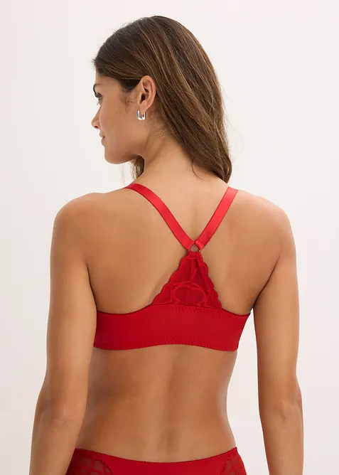 Soutien-gorge agraf&eacute; devant avec dentelle, bonprix