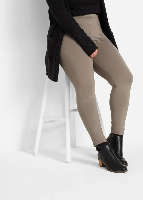 Legging chaud &agrave; taille &eacute;lastiqu&eacute;e, bonprix