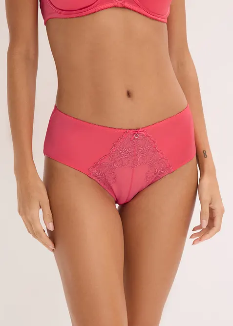 Maxislip mit floraler Glitzerstickerei, bonprix