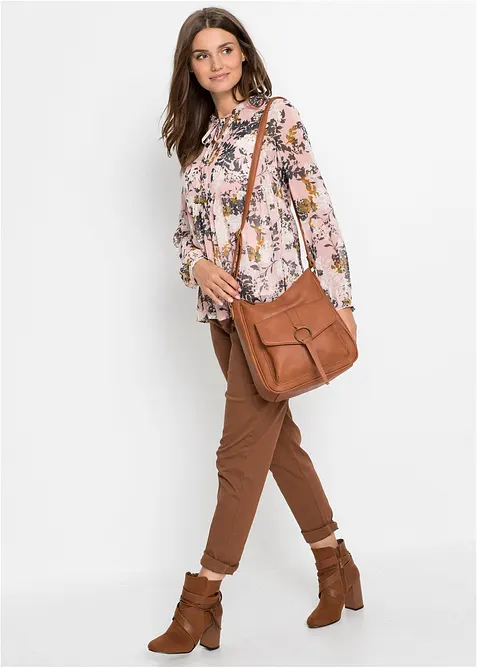 Sac de taille moyenne &agrave; bandouli&egrave;re et d&eacute;tail boucle, bonprix