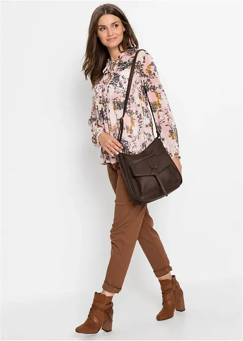 Sac de taille moyenne &agrave; bandouli&egrave;re et d&eacute;tail boucle, bonprix