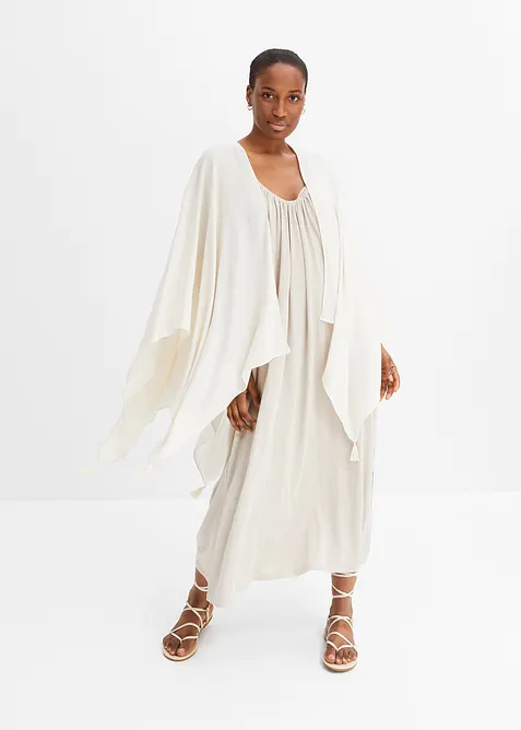 Poncho pour l&rsquo;&eacute;t&eacute; en viscose, bonprix