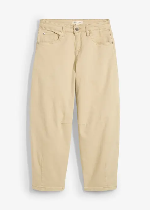 Pantalon en twill de coton extensible, bonprix