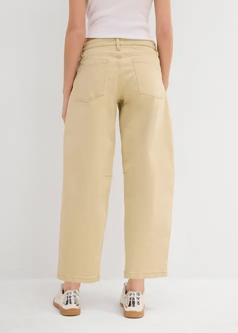 Pantalon en twill de coton extensible, bonprix