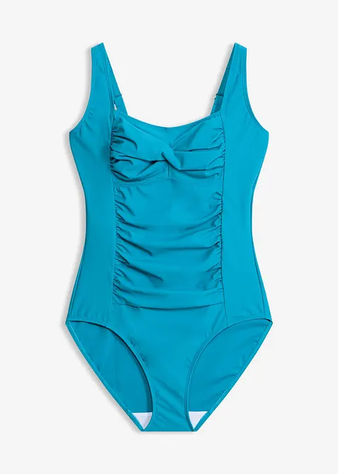 Medium Shape-Badeanzug mit Wickeloptik, bonprix