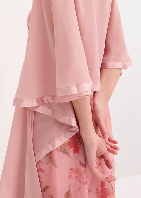 Stola mit feinem Satindetail, bonprix