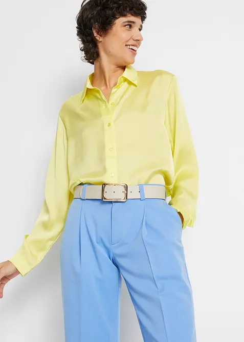 Ceinture &agrave; boucle dor&eacute;e, bonprix