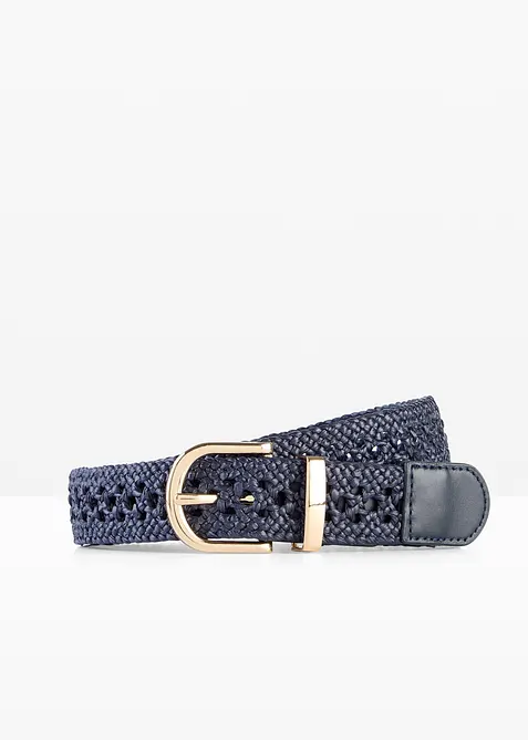 Ceinture tress&eacute;e &agrave; boucle classique, bonprix